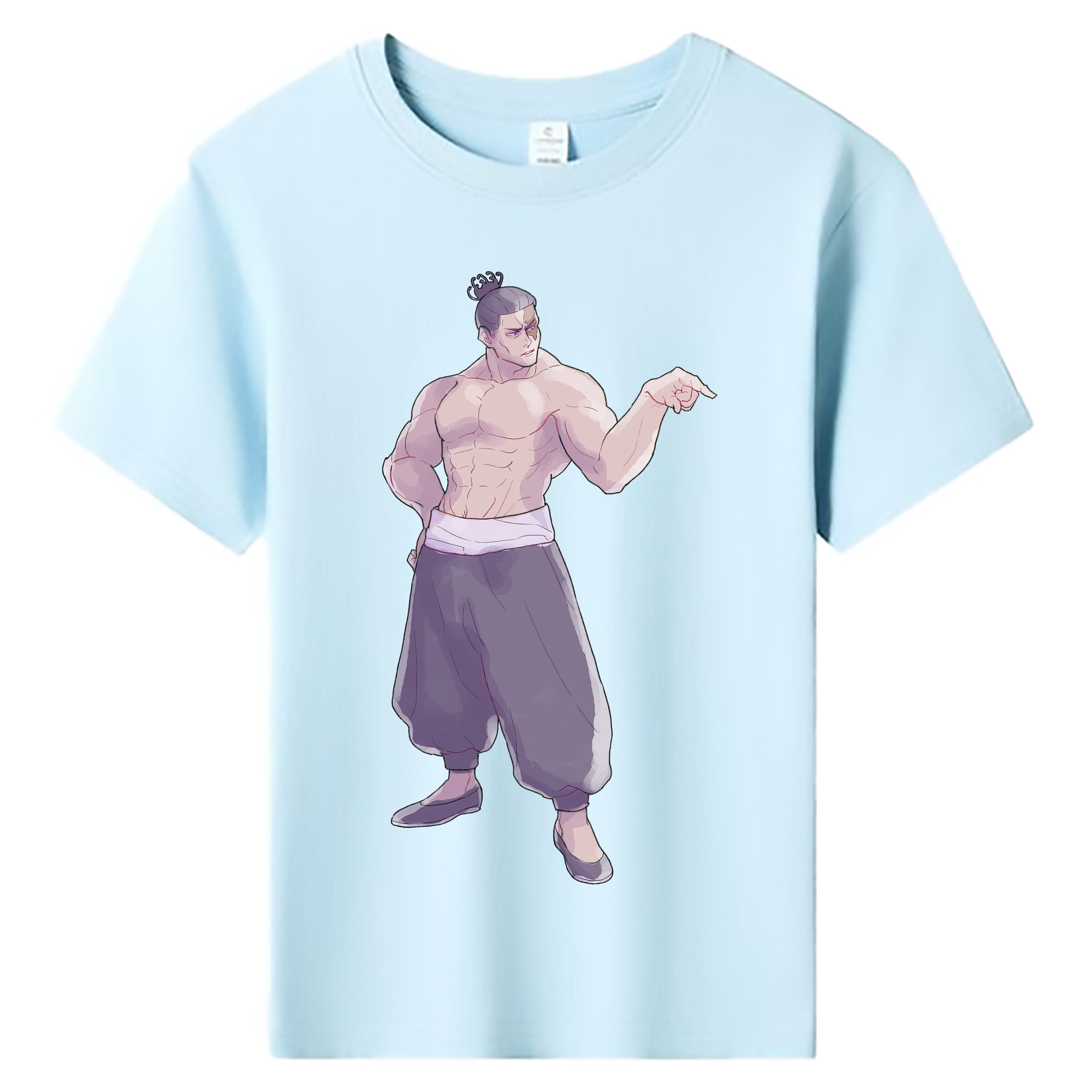 （画像用） 呪術廻戦 Jujutsu Kaisen 綿100％キッズTシャツ（フロントプリント）